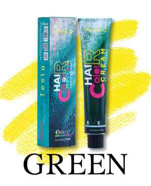 Màu Nhuộm Tesla | Mã Màu GREEN