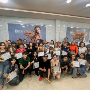 LỚP HỌC XU HƯỚNG TÓC 2024 | CHUYÊN ĐỀ UỐN XOĂN LƯỜI PHÁP, NHUỘM GỘI MÀU